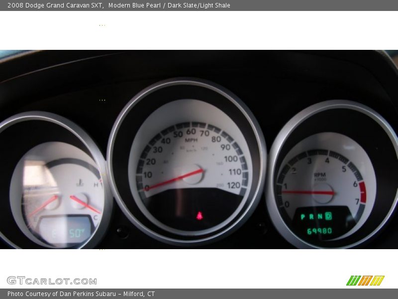 Modern Blue Pearl / Dark Slate/Light Shale 2008 Dodge Grand Caravan SXT