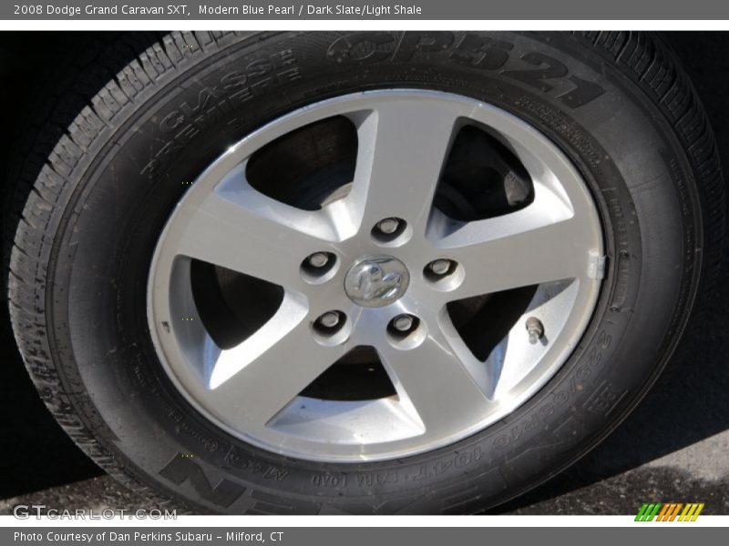 Modern Blue Pearl / Dark Slate/Light Shale 2008 Dodge Grand Caravan SXT