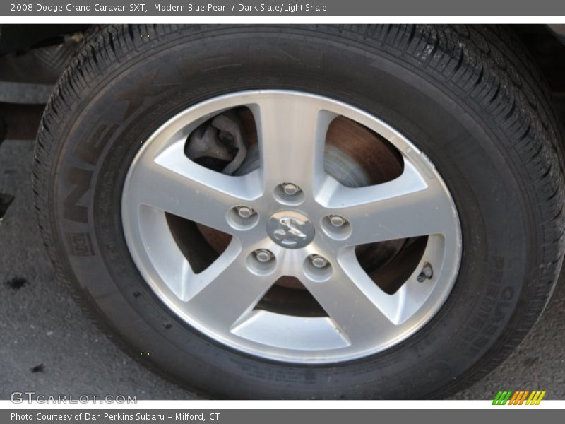 Modern Blue Pearl / Dark Slate/Light Shale 2008 Dodge Grand Caravan SXT