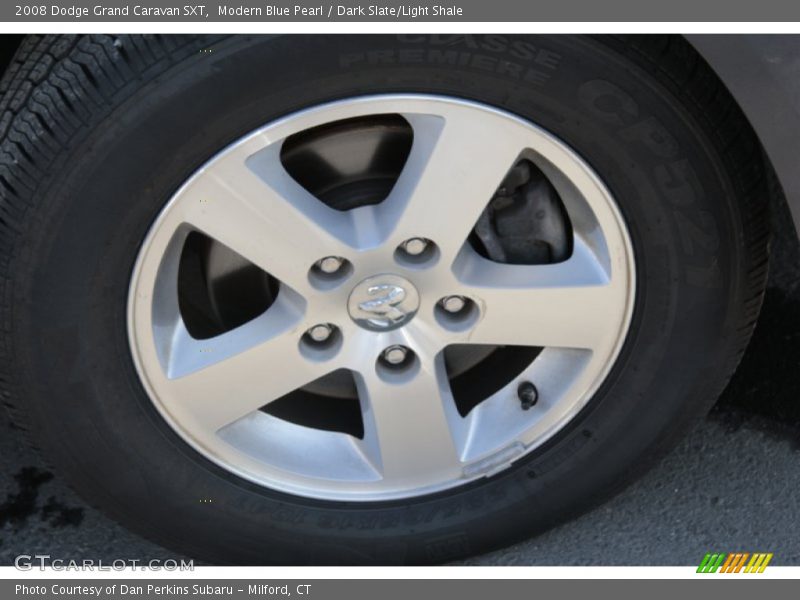 Modern Blue Pearl / Dark Slate/Light Shale 2008 Dodge Grand Caravan SXT