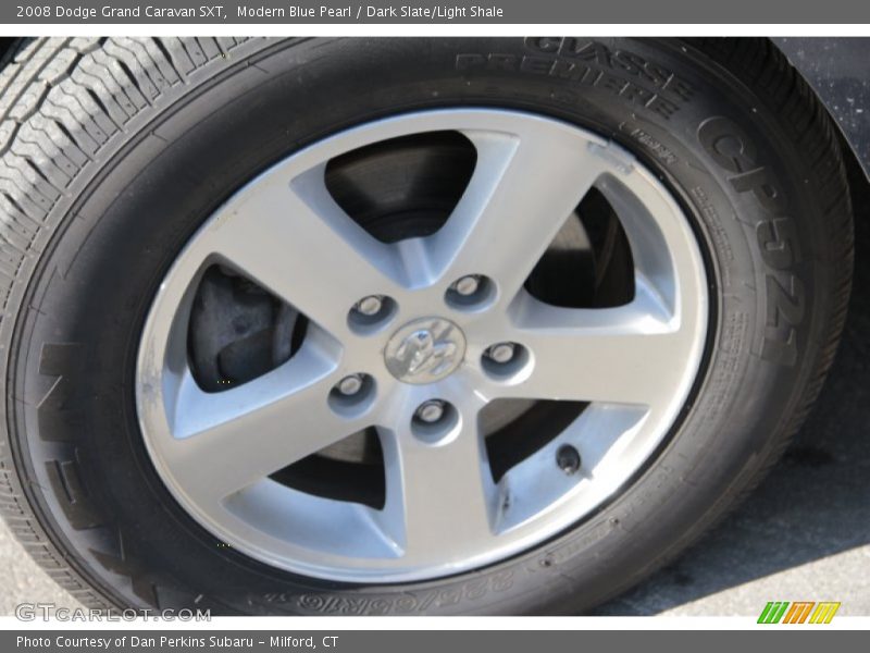 Modern Blue Pearl / Dark Slate/Light Shale 2008 Dodge Grand Caravan SXT