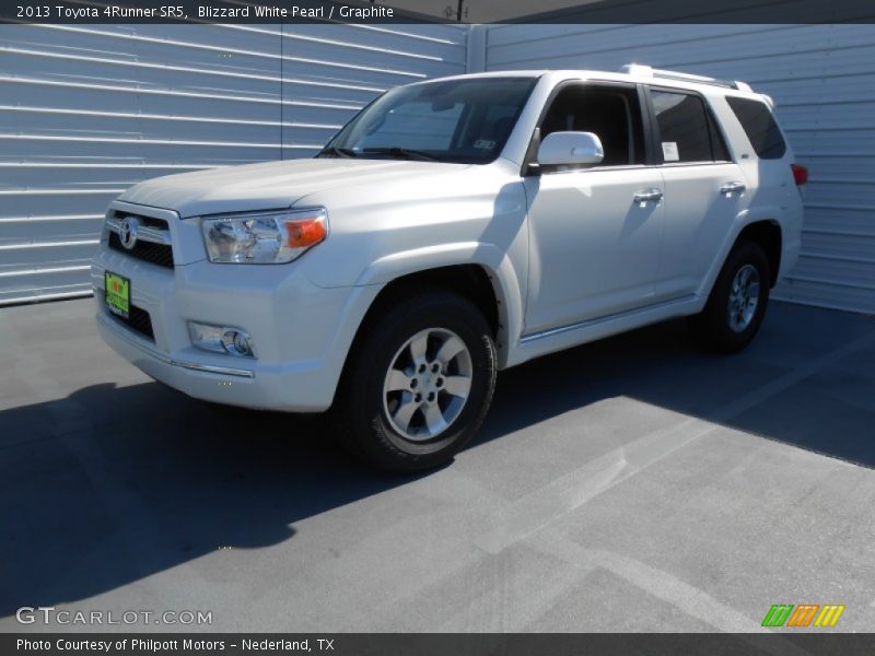 Blizzard White Pearl / Graphite 2013 Toyota 4Runner SR5