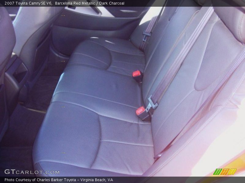 Barcelona Red Metallic / Dark Charcoal 2007 Toyota Camry SE V6