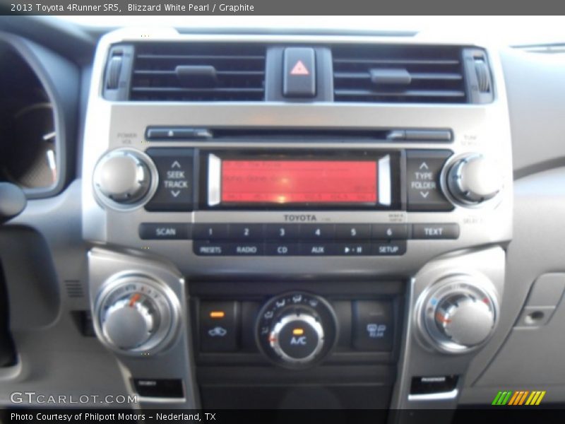 Blizzard White Pearl / Graphite 2013 Toyota 4Runner SR5
