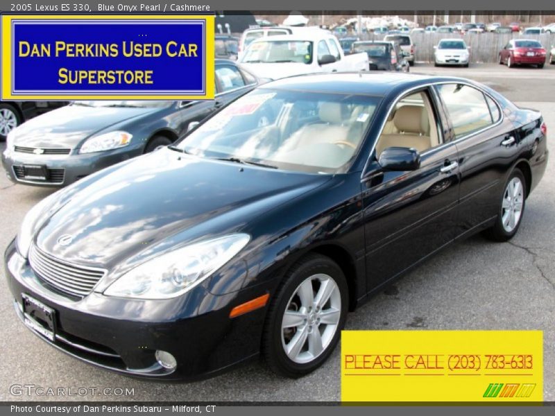 Blue Onyx Pearl / Cashmere 2005 Lexus ES 330