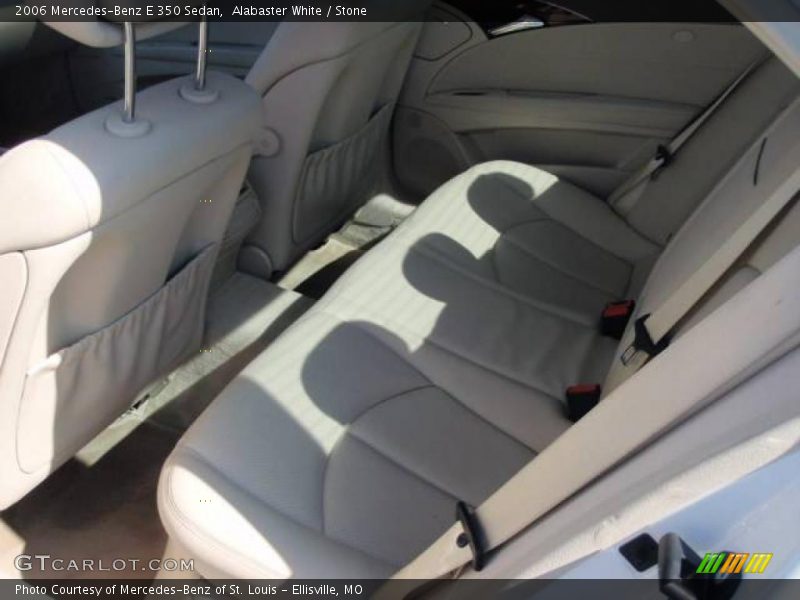 Alabaster White / Stone 2006 Mercedes-Benz E 350 Sedan