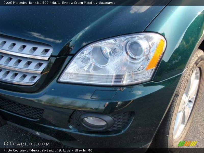 Everest Green Metallic / Macadamia 2006 Mercedes-Benz ML 500 4Matic