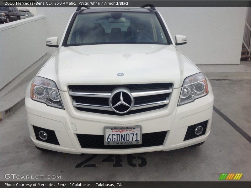 Arctic White / Almond/Black 2010 Mercedes-Benz GLK 350 4Matic
