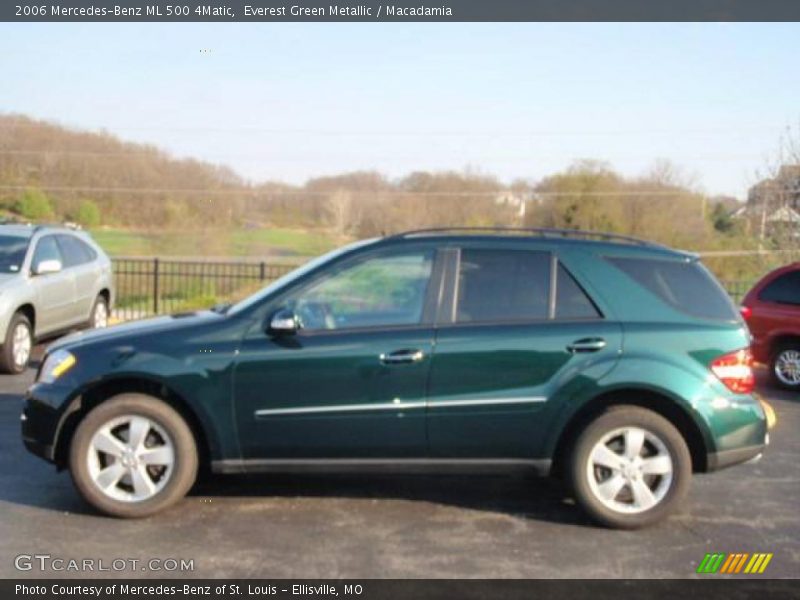 Everest Green Metallic / Macadamia 2006 Mercedes-Benz ML 500 4Matic