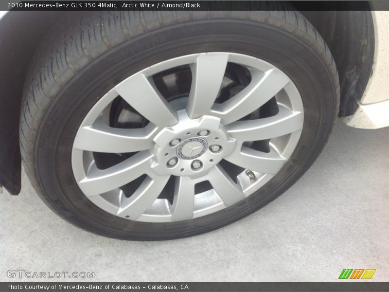 Arctic White / Almond/Black 2010 Mercedes-Benz GLK 350 4Matic