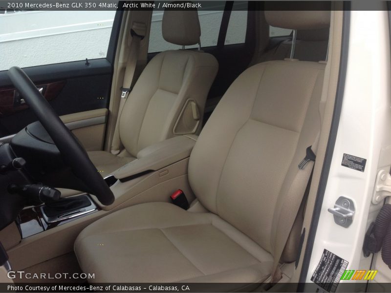 Arctic White / Almond/Black 2010 Mercedes-Benz GLK 350 4Matic