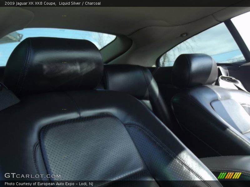 Liquid Silver / Charcoal 2009 Jaguar XK XK8 Coupe