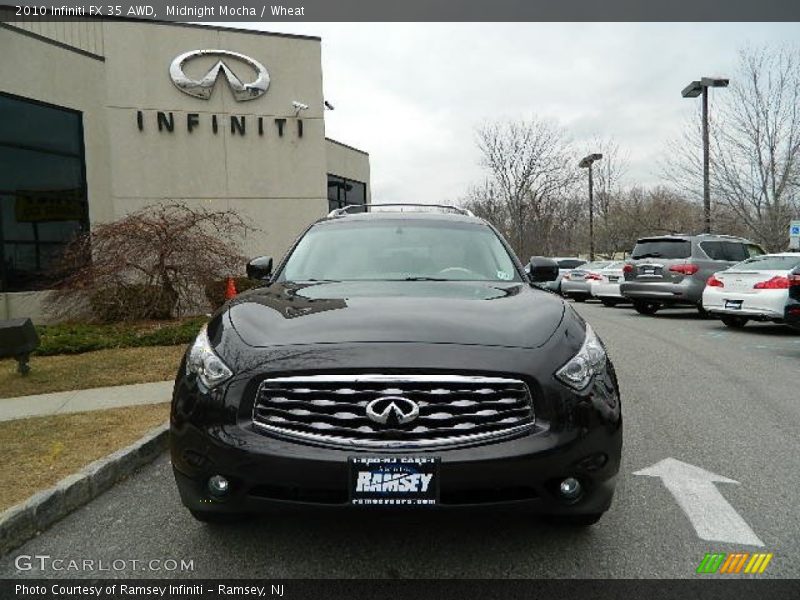 Midnight Mocha / Wheat 2010 Infiniti FX 35 AWD
