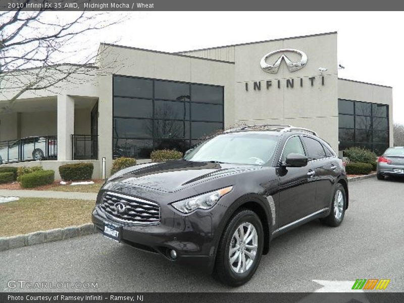 Midnight Mocha / Wheat 2010 Infiniti FX 35 AWD