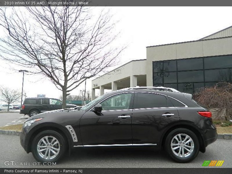 Midnight Mocha / Wheat 2010 Infiniti FX 35 AWD