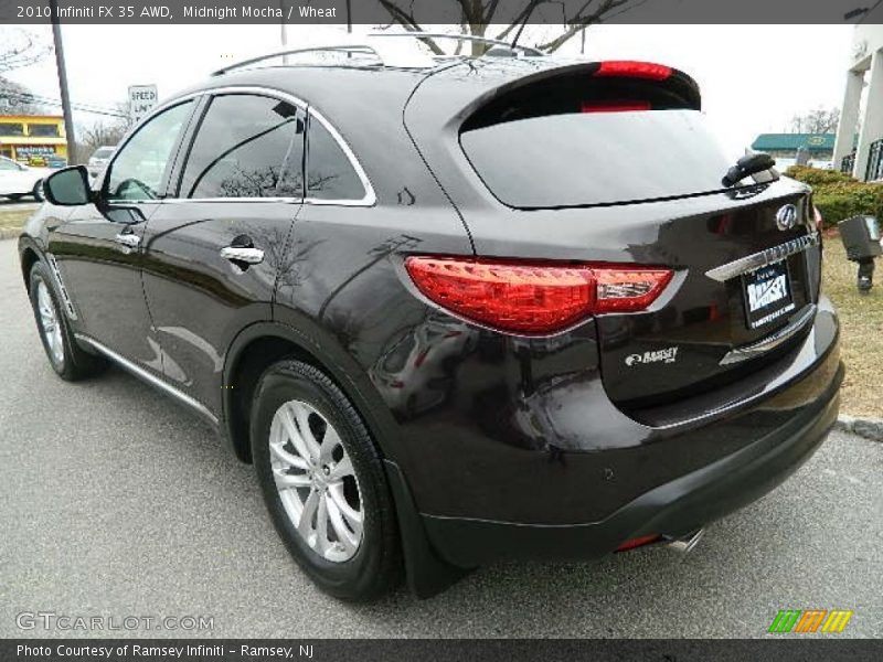 Midnight Mocha / Wheat 2010 Infiniti FX 35 AWD