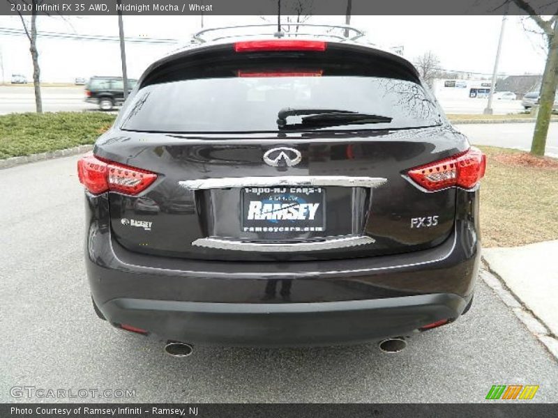 Midnight Mocha / Wheat 2010 Infiniti FX 35 AWD