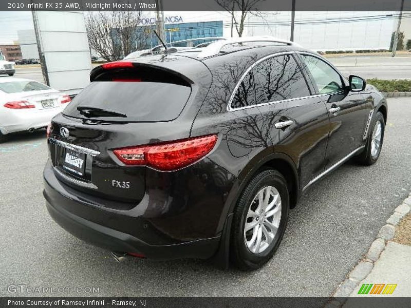 Midnight Mocha / Wheat 2010 Infiniti FX 35 AWD