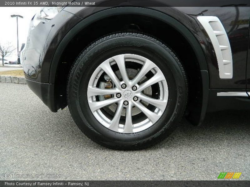 Midnight Mocha / Wheat 2010 Infiniti FX 35 AWD