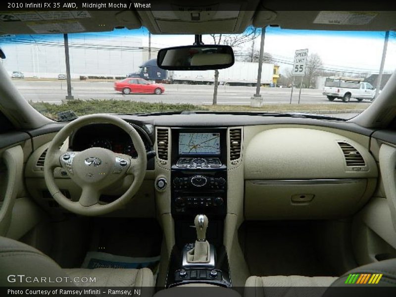 Midnight Mocha / Wheat 2010 Infiniti FX 35 AWD