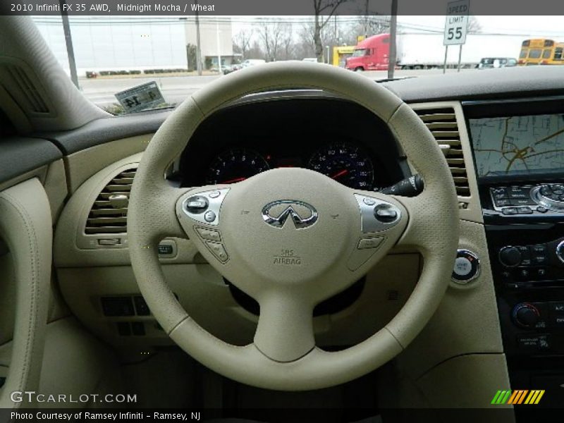 Midnight Mocha / Wheat 2010 Infiniti FX 35 AWD