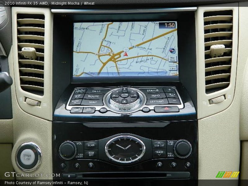 Midnight Mocha / Wheat 2010 Infiniti FX 35 AWD