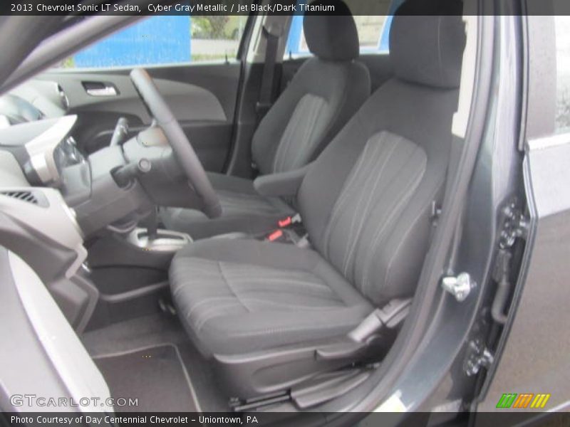 Front Seat of 2013 Sonic LT Sedan