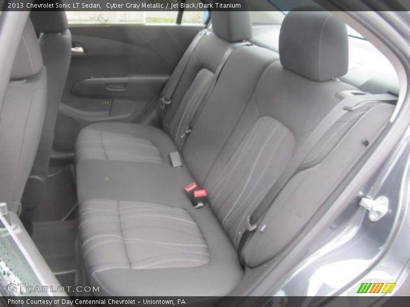 Rear Seat of 2013 Sonic LT Sedan