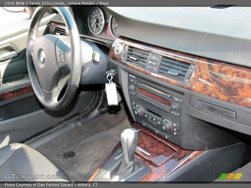 Sonora Metallic / Black 2006 BMW 3 Series 330xi Sedan