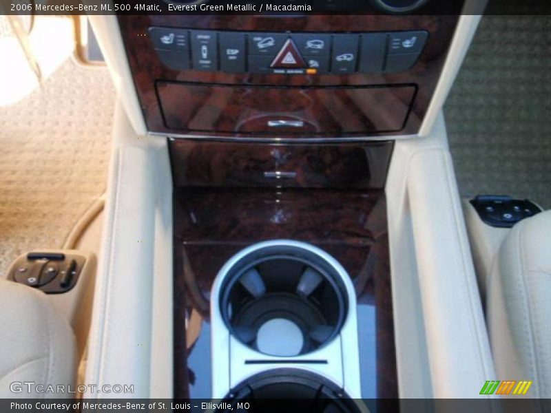Everest Green Metallic / Macadamia 2006 Mercedes-Benz ML 500 4Matic