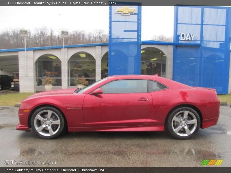 Crystal Red Tintcoat / Black 2013 Chevrolet Camaro SS/RS Coupe