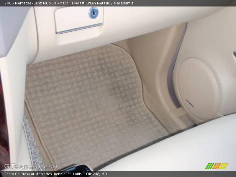 Everest Green Metallic / Macadamia 2006 Mercedes-Benz ML 500 4Matic