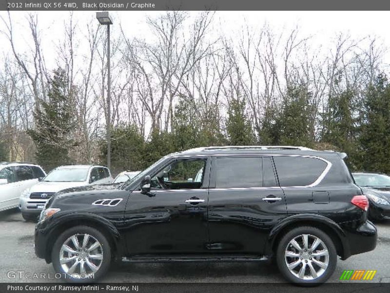  2012 QX 56 4WD Black Obsidian