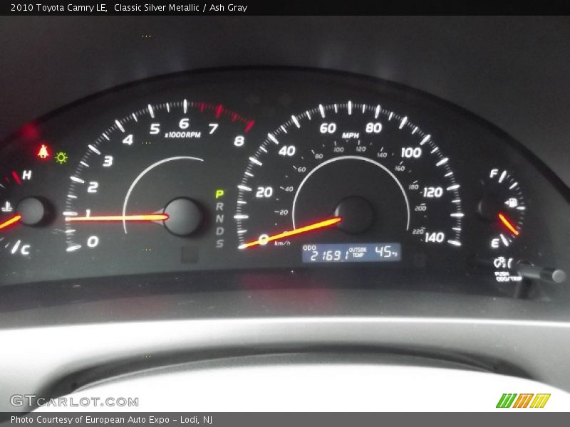  2010 Camry LE LE Gauges