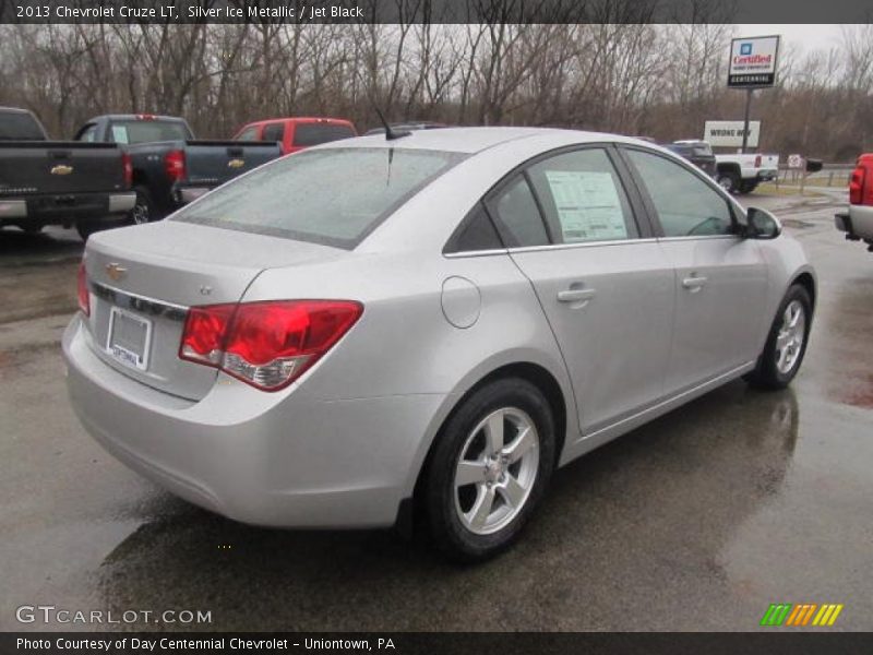 Silver Ice Metallic / Jet Black 2013 Chevrolet Cruze LT