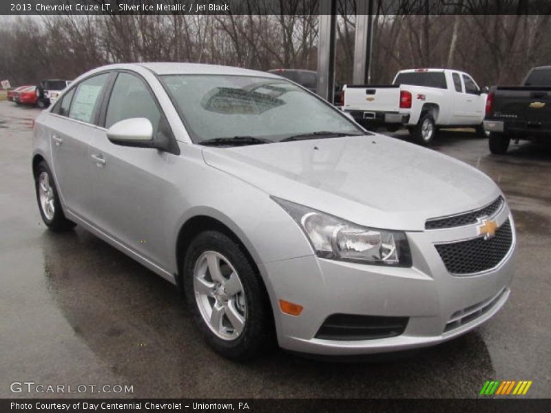 Silver Ice Metallic / Jet Black 2013 Chevrolet Cruze LT