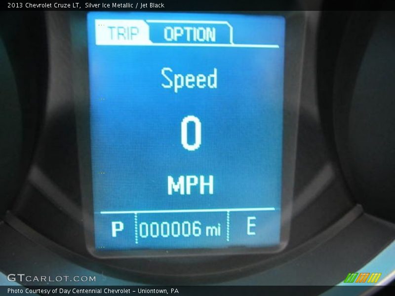 Silver Ice Metallic / Jet Black 2013 Chevrolet Cruze LT