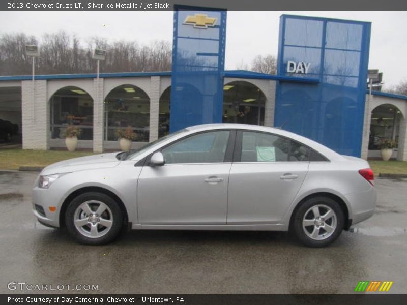 Silver Ice Metallic / Jet Black 2013 Chevrolet Cruze LT