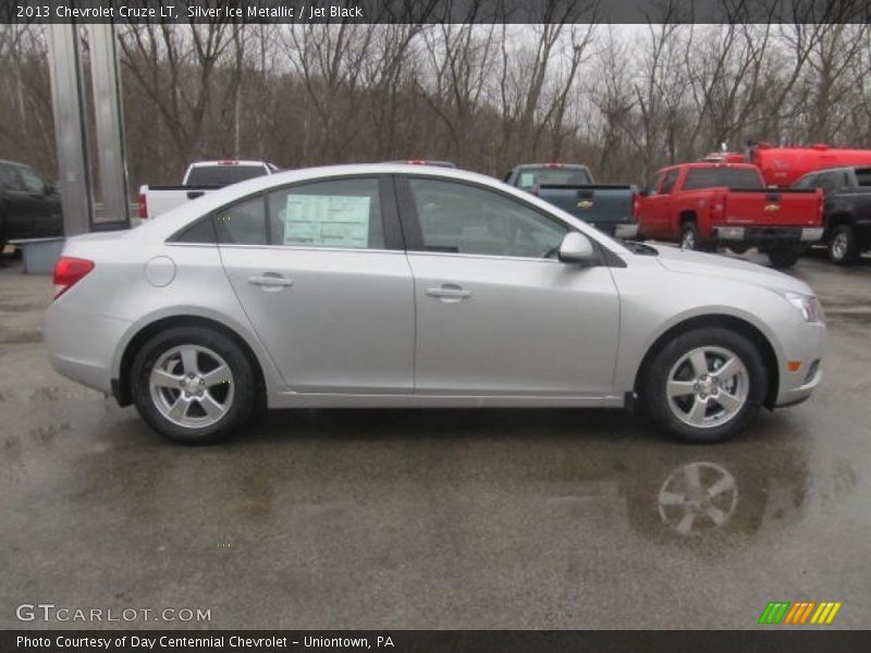 Silver Ice Metallic / Jet Black 2013 Chevrolet Cruze LT