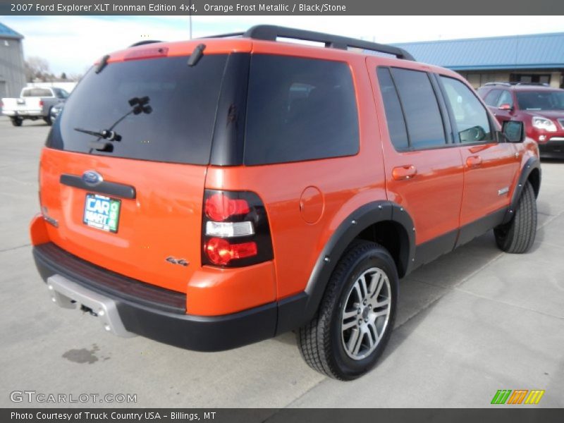 Orange Frost Metallic / Black/Stone 2007 Ford Explorer XLT Ironman Edition 4x4