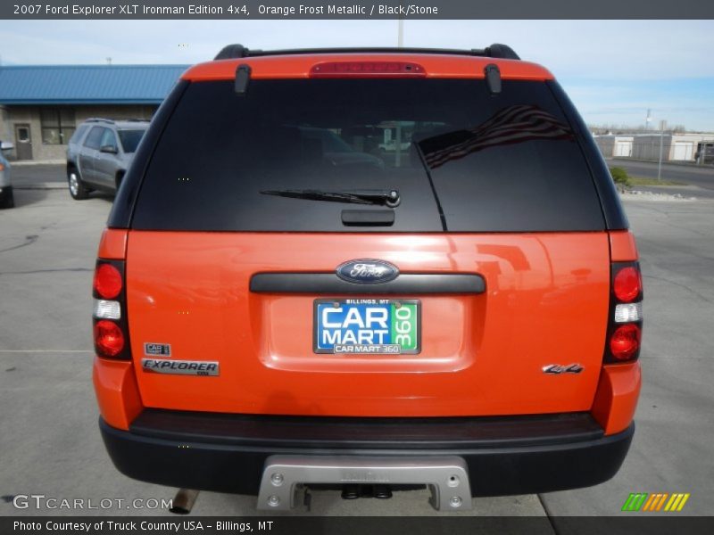 Orange Frost Metallic / Black/Stone 2007 Ford Explorer XLT Ironman Edition 4x4