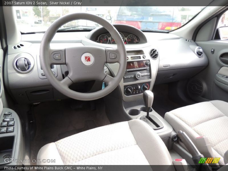 Gray Interior - 2007 ION 2 Sedan 