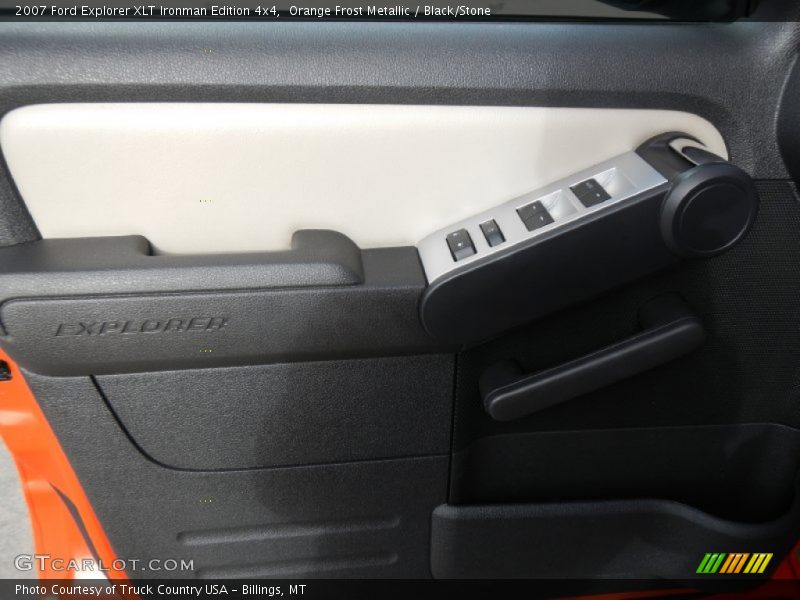Orange Frost Metallic / Black/Stone 2007 Ford Explorer XLT Ironman Edition 4x4