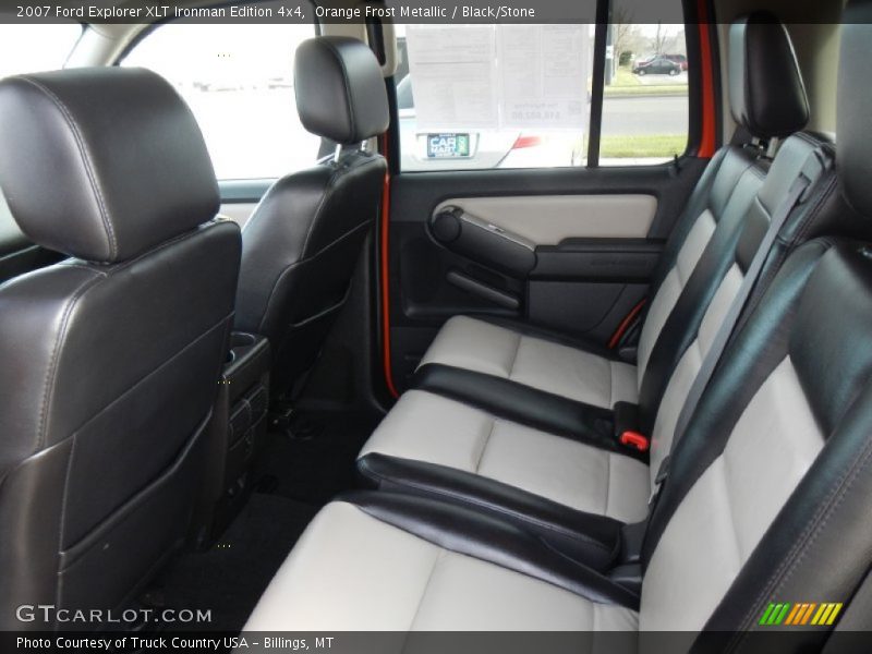 Rear Seat of 2007 Explorer XLT Ironman Edition 4x4