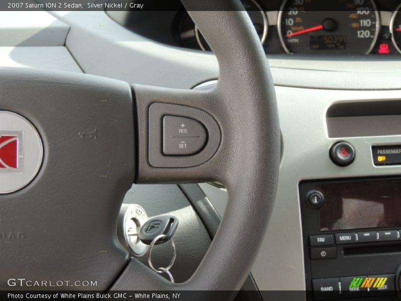 Silver Nickel / Gray 2007 Saturn ION 2 Sedan