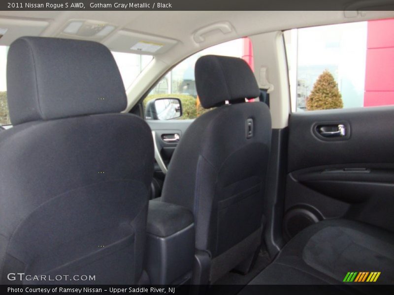 Gotham Gray Metallic / Black 2011 Nissan Rogue S AWD