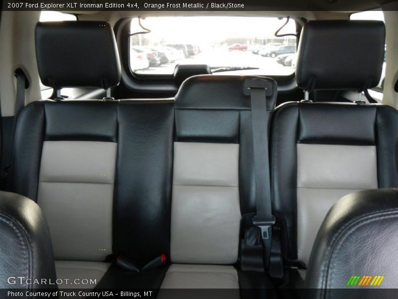 Rear Seat of 2007 Explorer XLT Ironman Edition 4x4