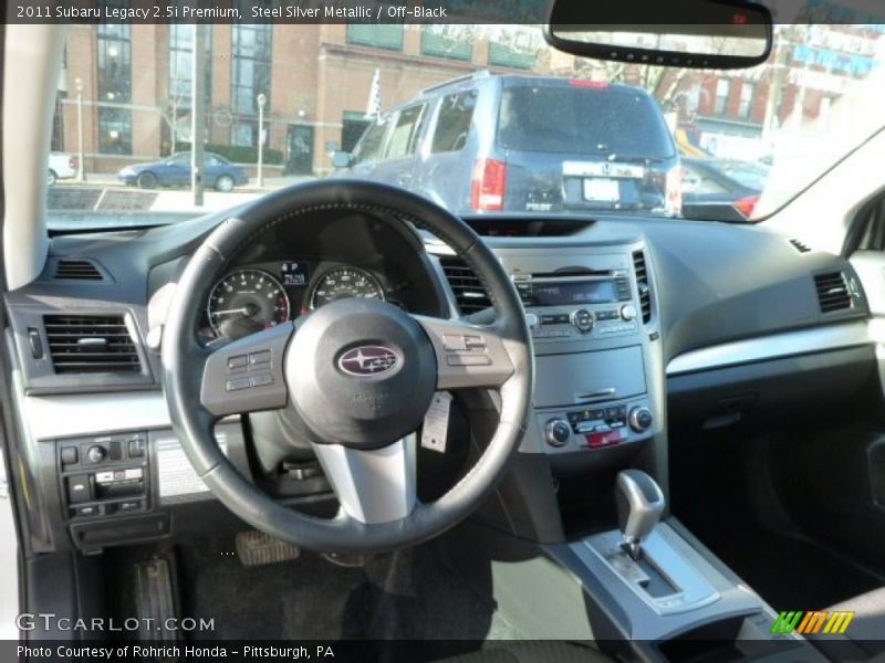 Dashboard of 2011 Legacy 2.5i Premium