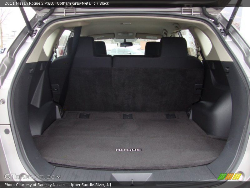 Gotham Gray Metallic / Black 2011 Nissan Rogue S AWD
