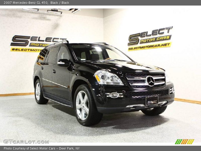 Black / Black 2007 Mercedes-Benz GL 450